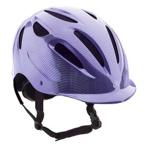 Ovation Women's Protege Purple Equestrian Riding Helmet x-small/small